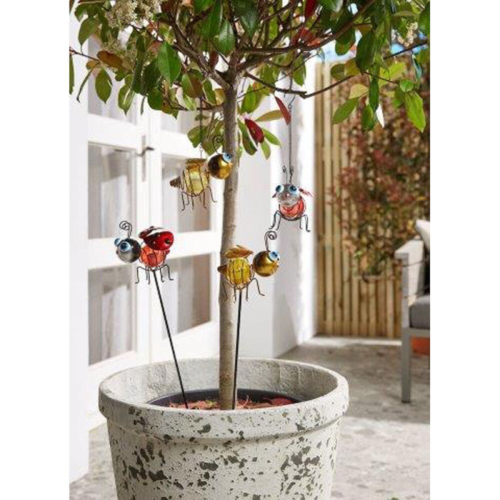 Solar valotikku Luxform Ampiainen / Leppäkerttu 74 cm