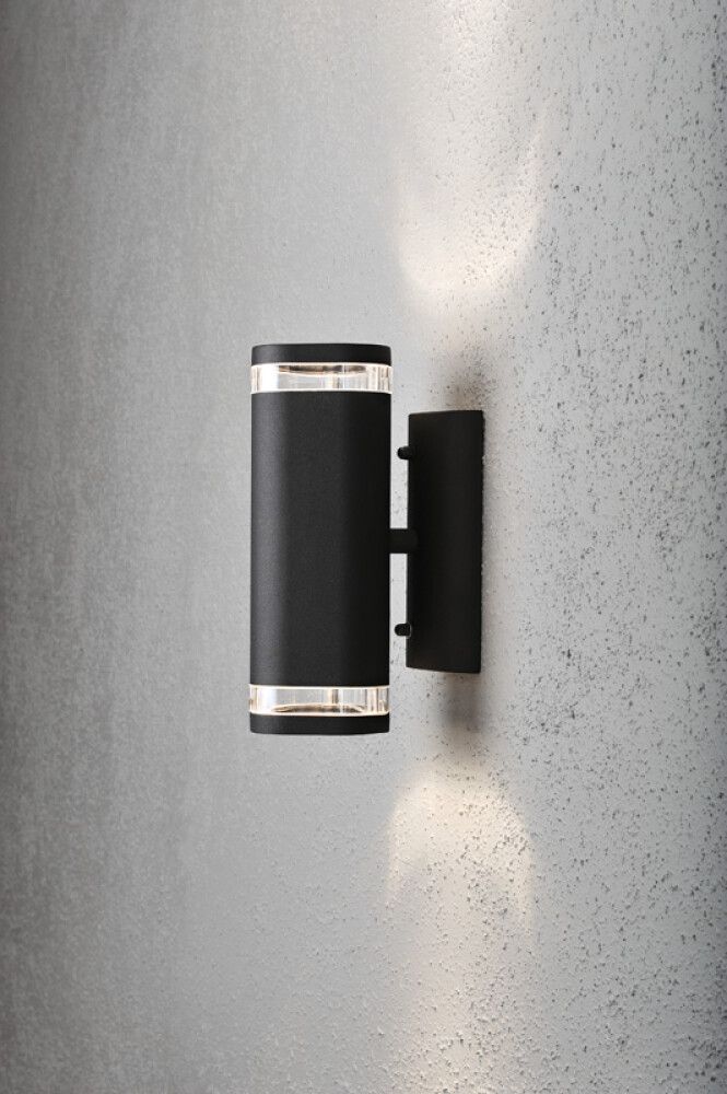 Ulkovalaisin Konstsmide Modena musta 2-os