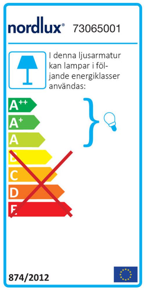 Pöytävalaisin Nordlux Cyclone Valkoinen