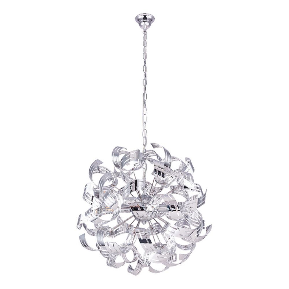 Riippuvalaisin Globo Falla kromi Ø 50 cm