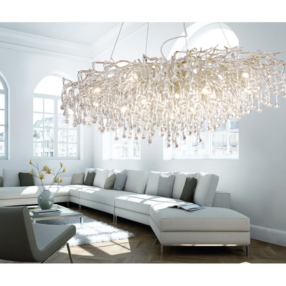 Riippuvalaisin Paul Neuhaus Icicle Teräs