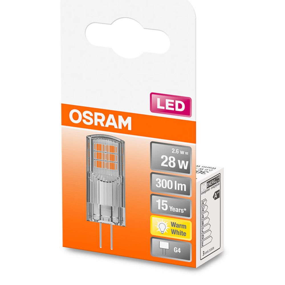 Led Pin Osram 12 V 30 320° 2.6W/2700K G4