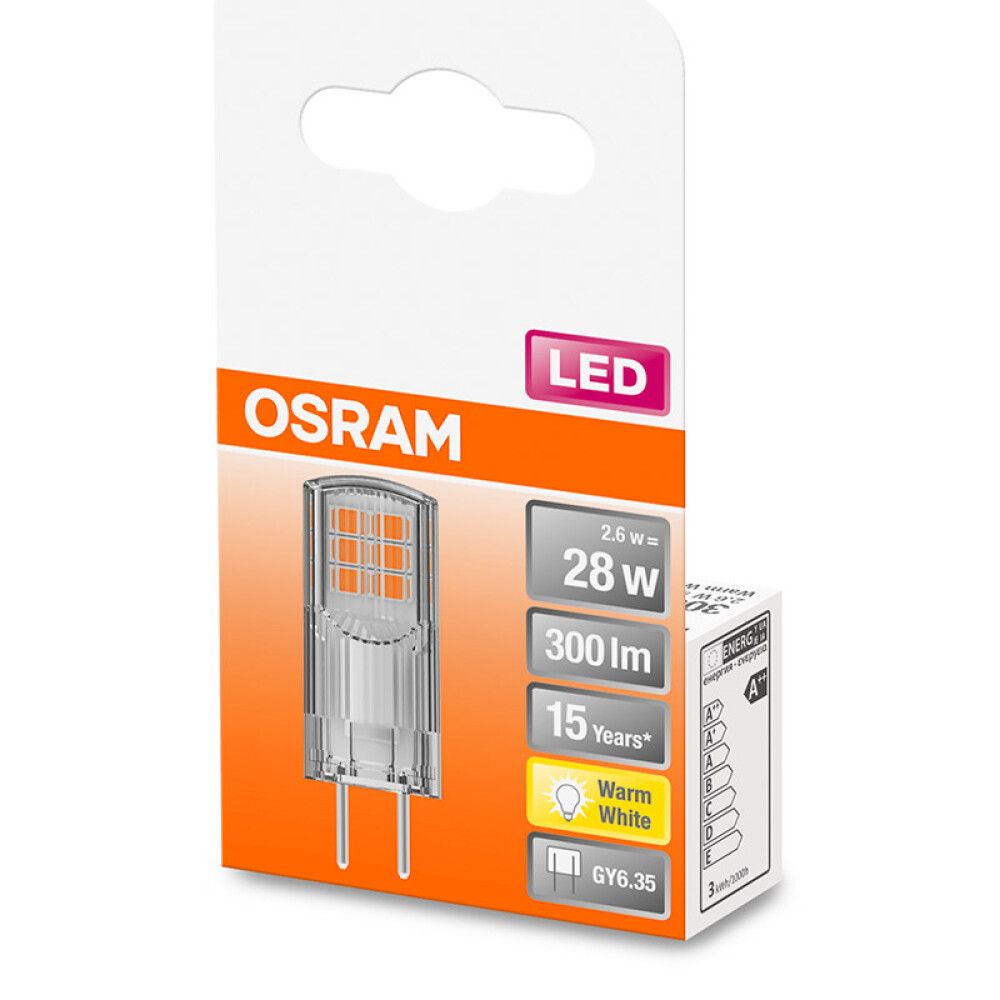 Led Pin Osram 12 V 30 320° 2.6W/2700K GY6.35