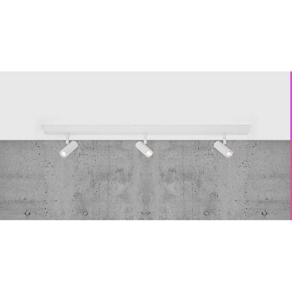 Spottivalaisin Nordlux Omari 3-os Valkoinen