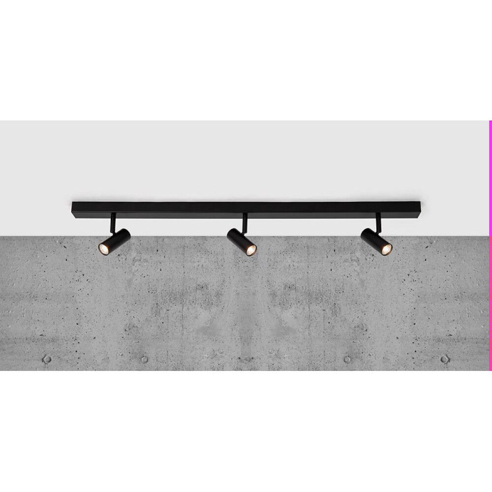 Spottivalaisin Nordlux Omari 3-os Musta