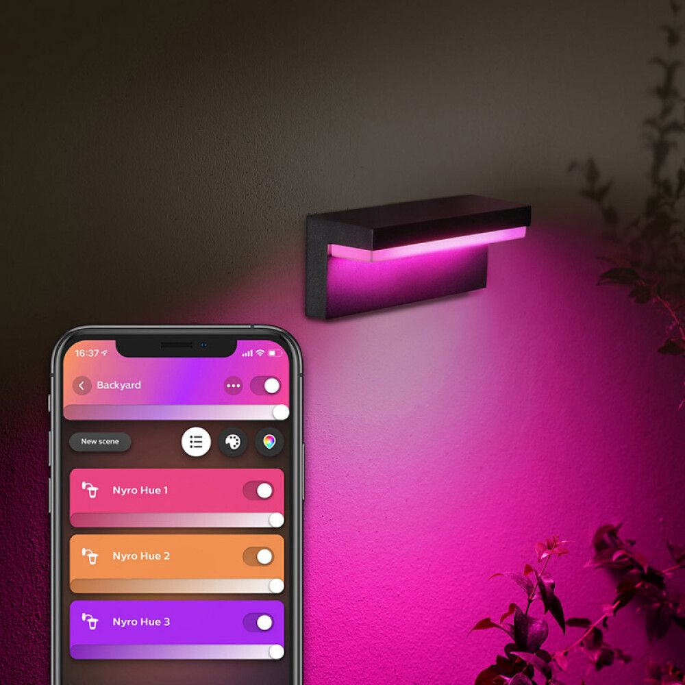 Ulkoseinävalaisin Philips Hue Nyro