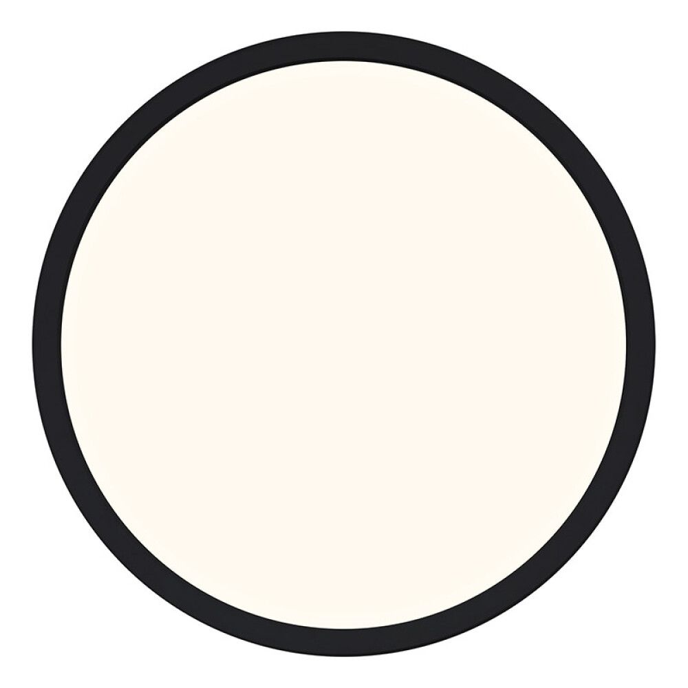 Kylpyhuoneen Plafondi Nordlux Oja Musta Ø 29 cm