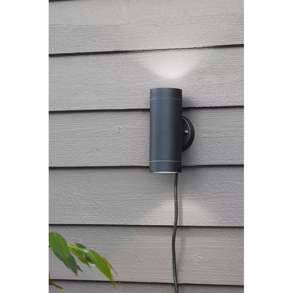 Ulkoseinävalaisin Markslöjd Garden24 2-os Musta