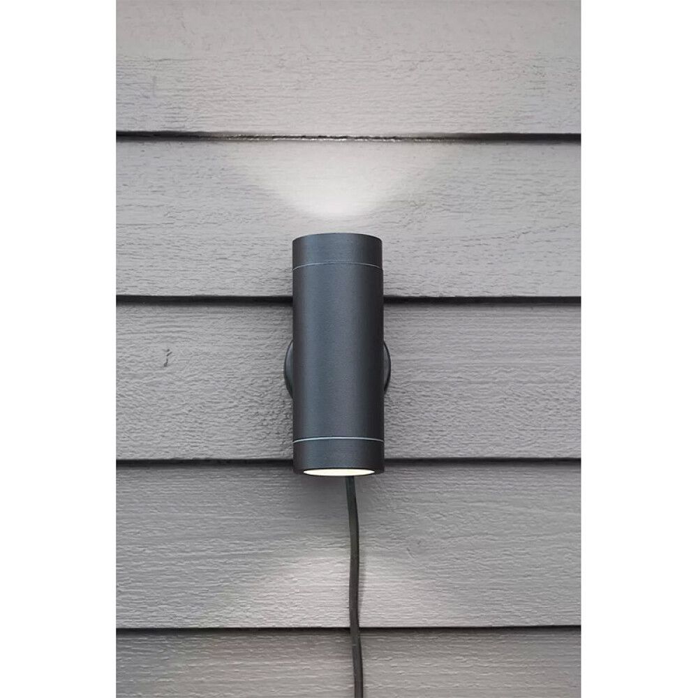 Ulkoseinävalaisin Markslöjd Garden24 2-os Musta