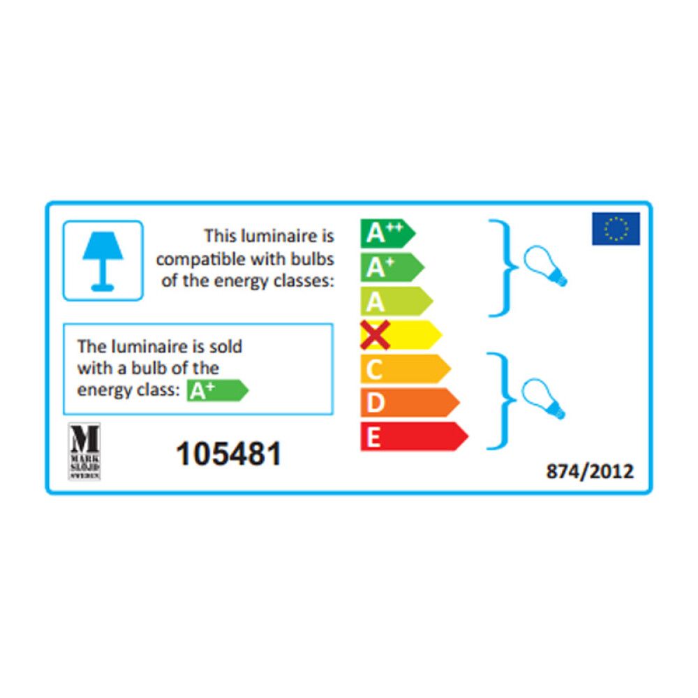 Kattospotti Markslöjd Hyssna 3 x 3 W Led Valkoinen