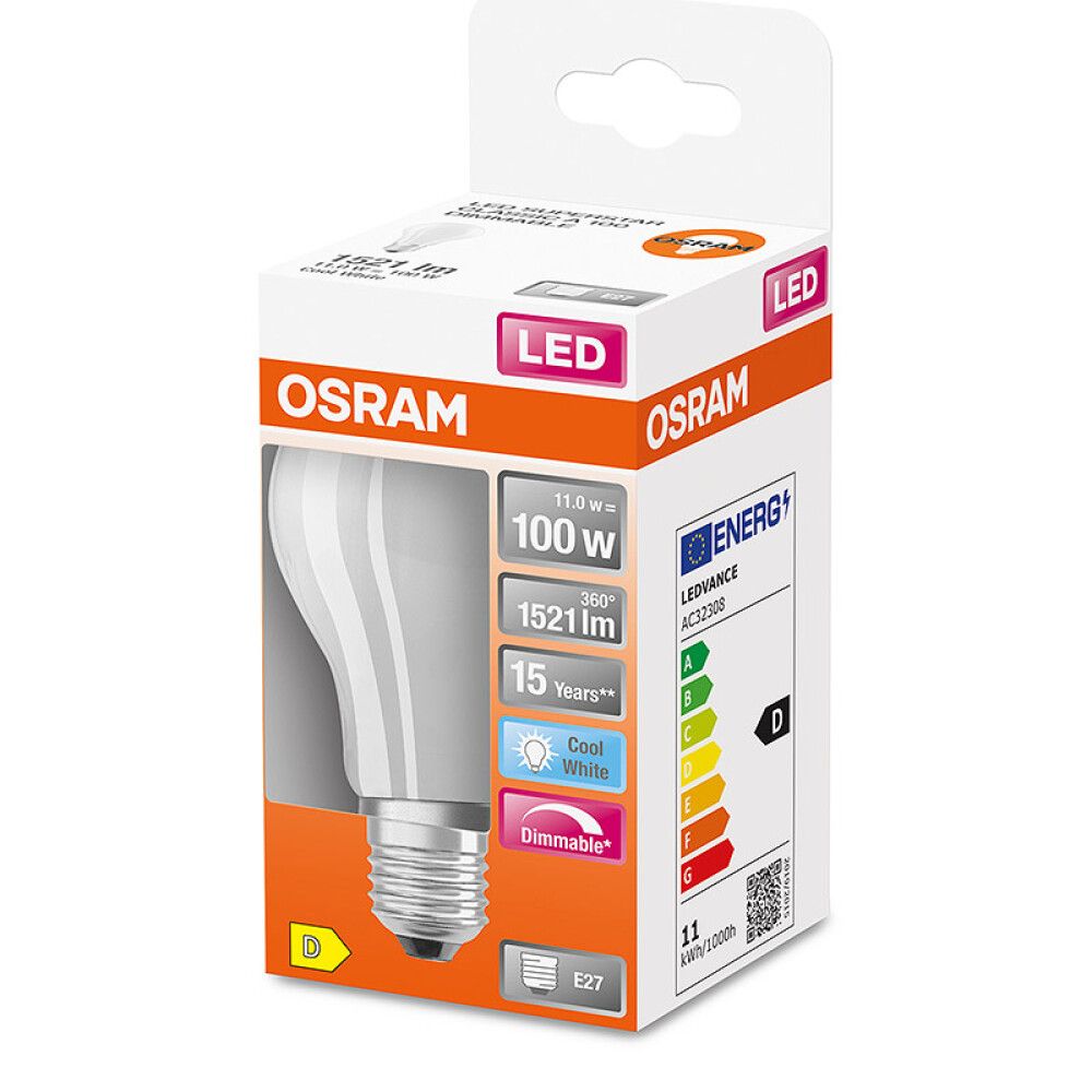 Led Star Osram CLAS A 100 FR 12W/4000K E27