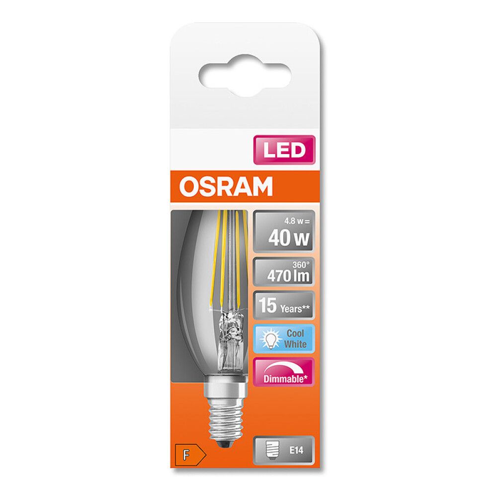 Led Star Osram CLAS B 40 5W/4000K E14