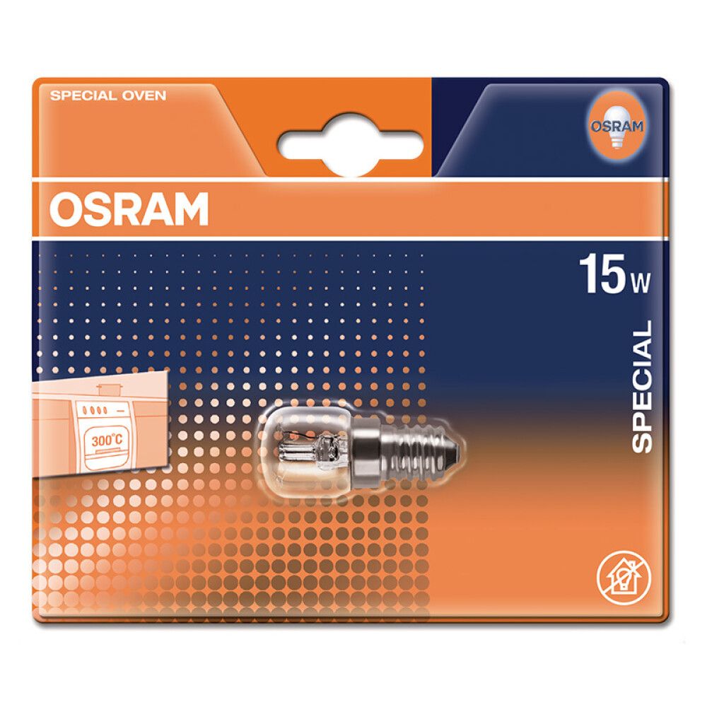 Uunilamppu Osram 15W 230V E14 BL