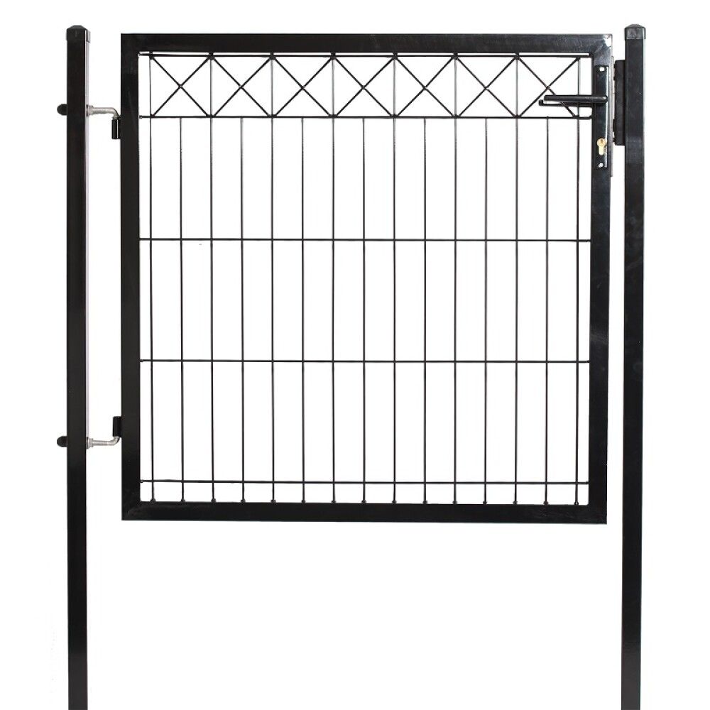 Portti 78 x 100 cm musta x-koriste