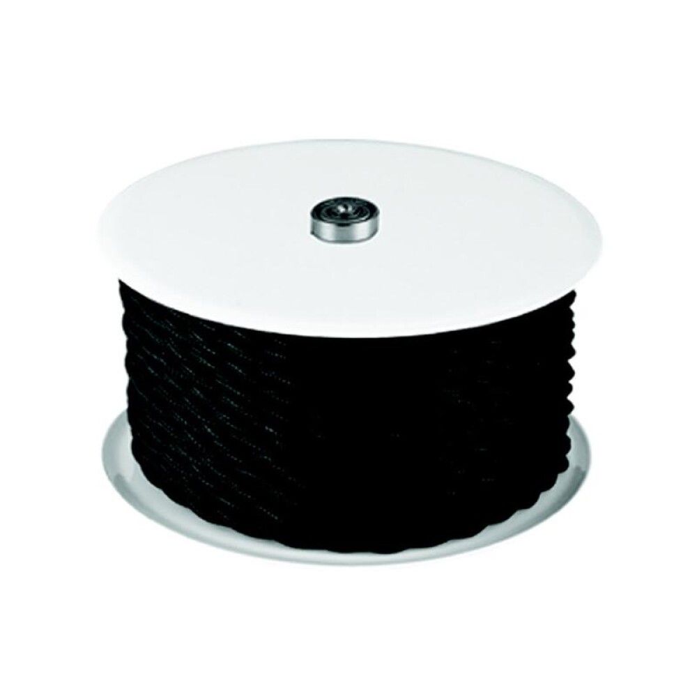 Kangaspäällysteinen kaapeli Halo Design musta 25 m x 0,75 mm