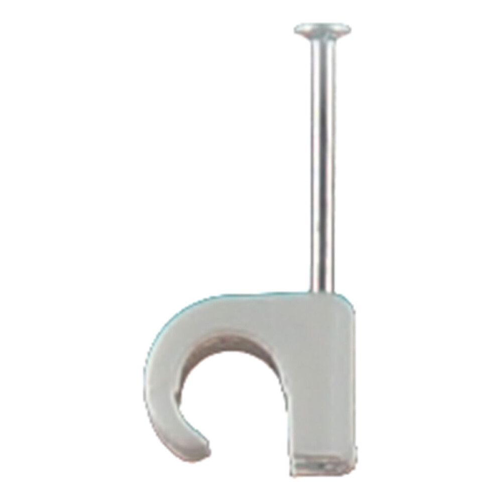 Naulakiinnike Schneider Electric TC5-7 Valkoinen 100 kpl