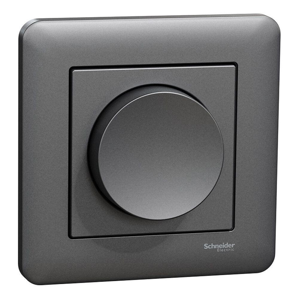 Valonsäädin Schneider Electric Exxact LED himmennin 0-370 W Antrasiitti