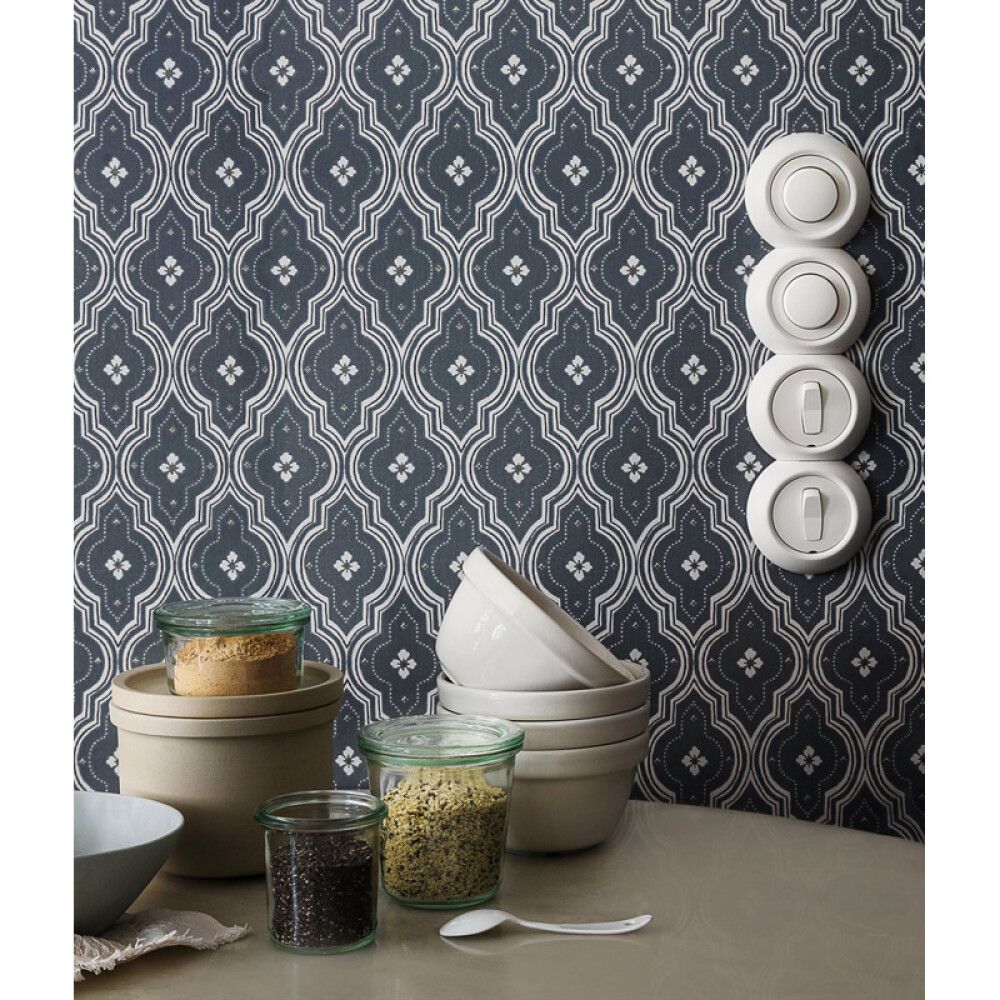 Peitelevys Schneider Electric Keskikehys Renova Valkoinen