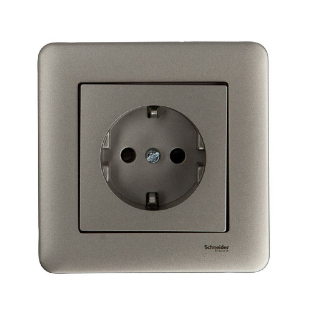 Pistorasia Schneider Electric Exxact 1 -osainen Metalli IP20