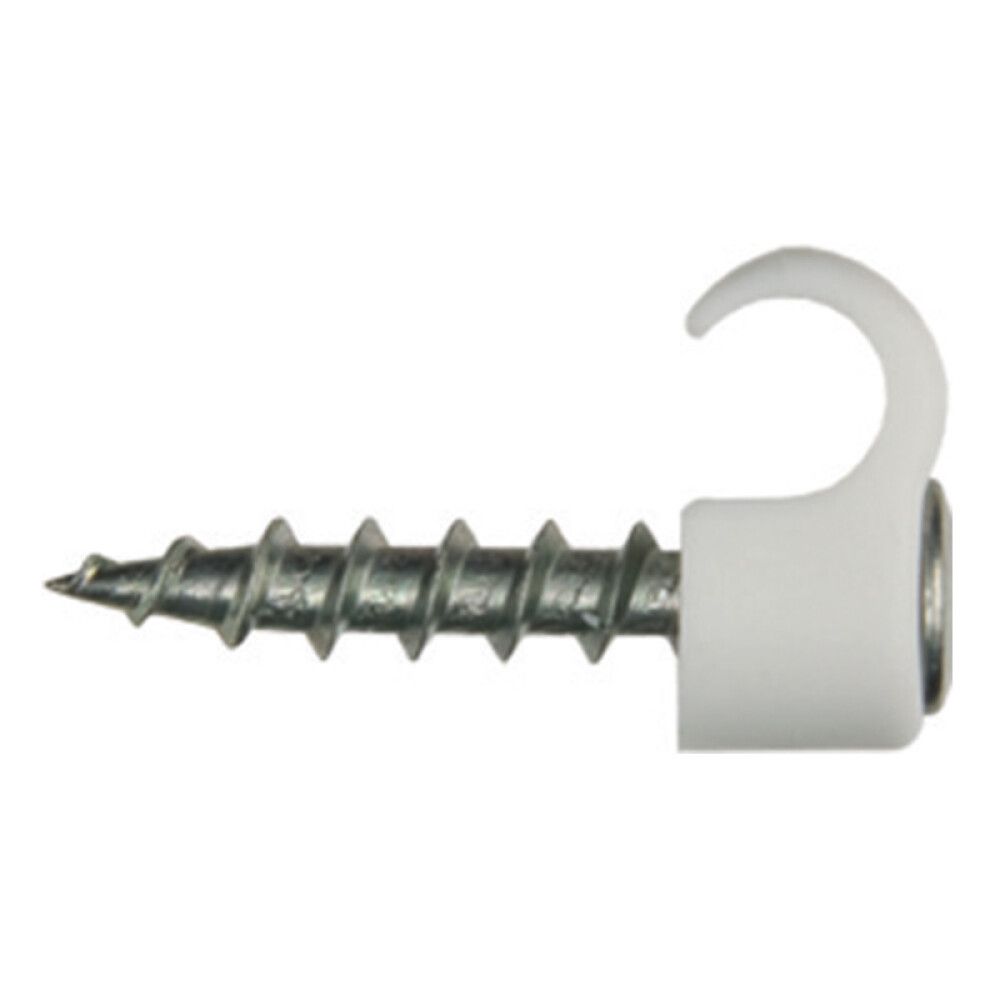 Ruuvikiinnike Schneider Electric TCS-C3 7-10 Valkoinen 100 kpl