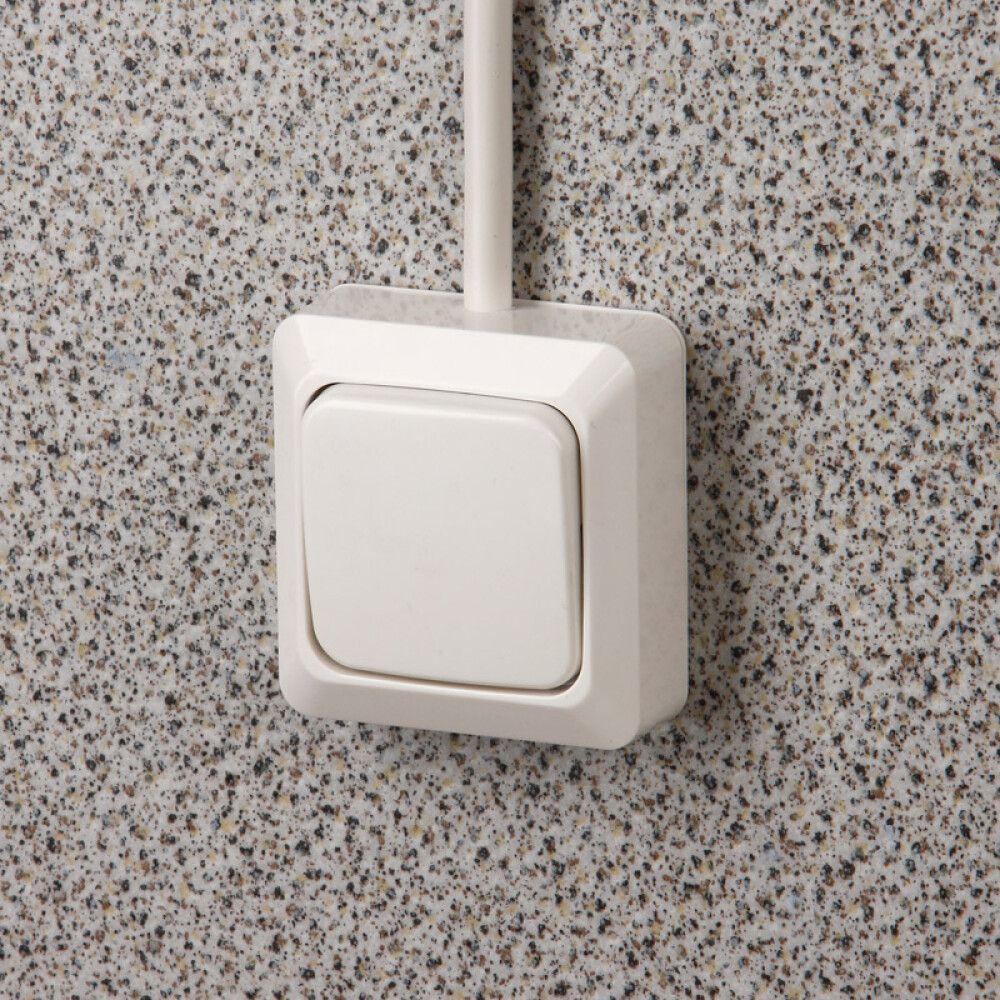 Pintakytkin ABB Jussi Valkoinen