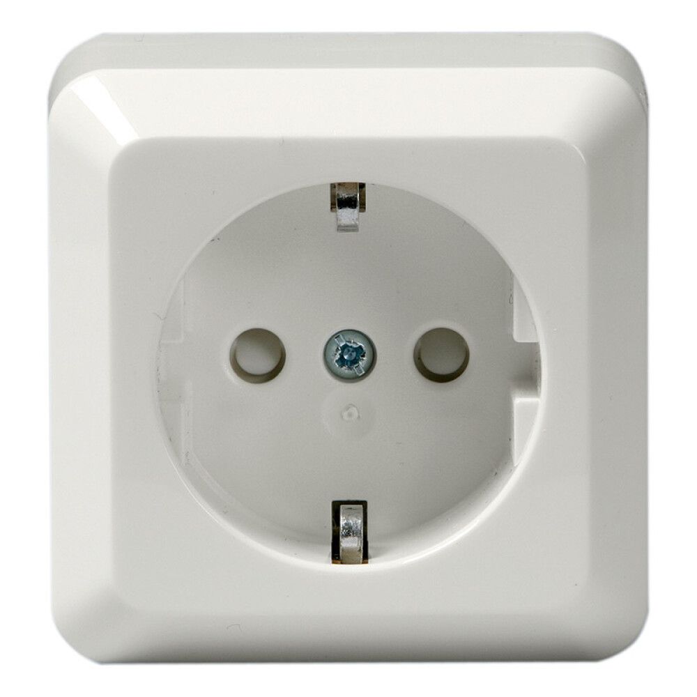 Pistorasia ABB Jussi 1-Os Pinta-asennus Valkoinen