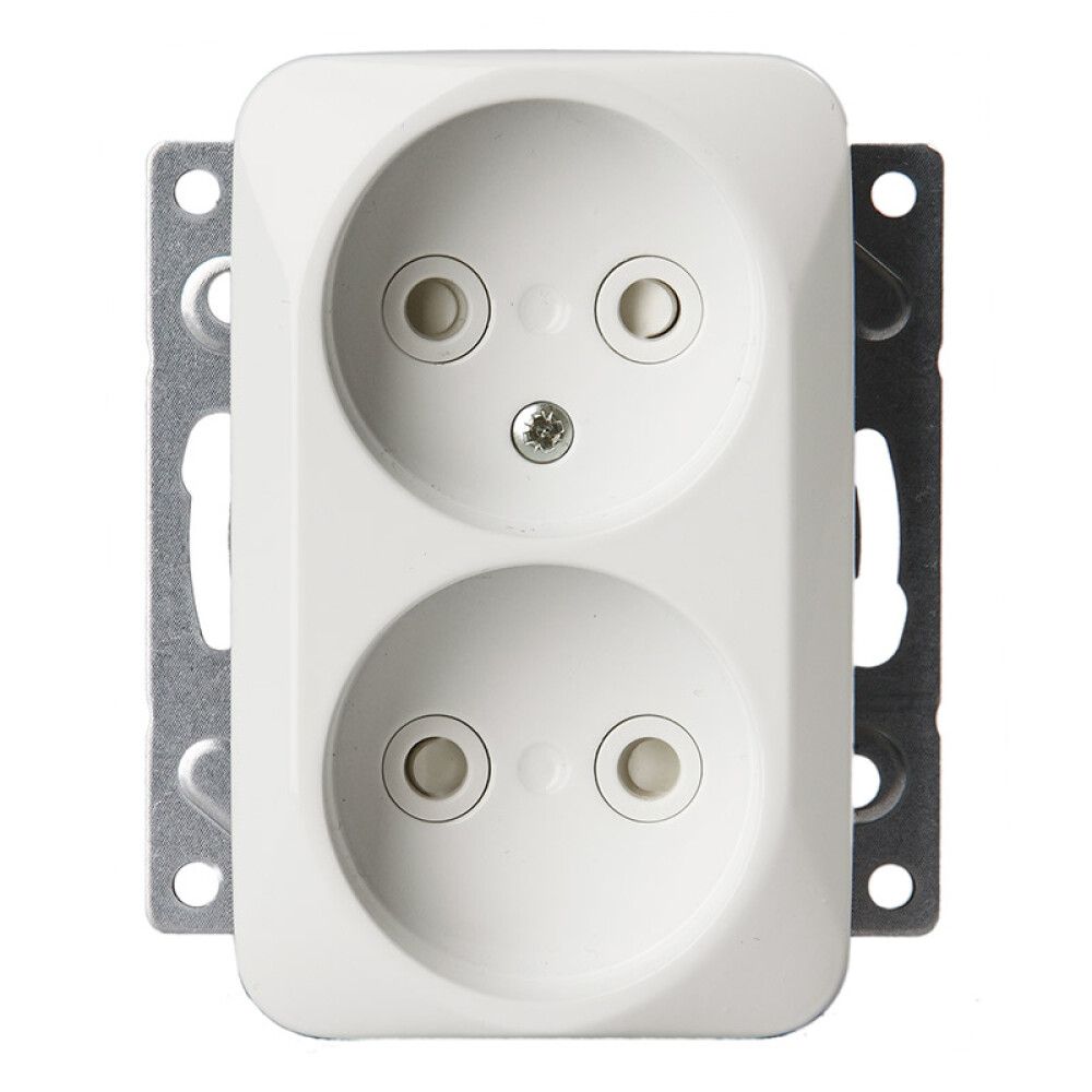 Uppopistorasia ABB Jussi 2-Os Valkoinen Maadoittamaton