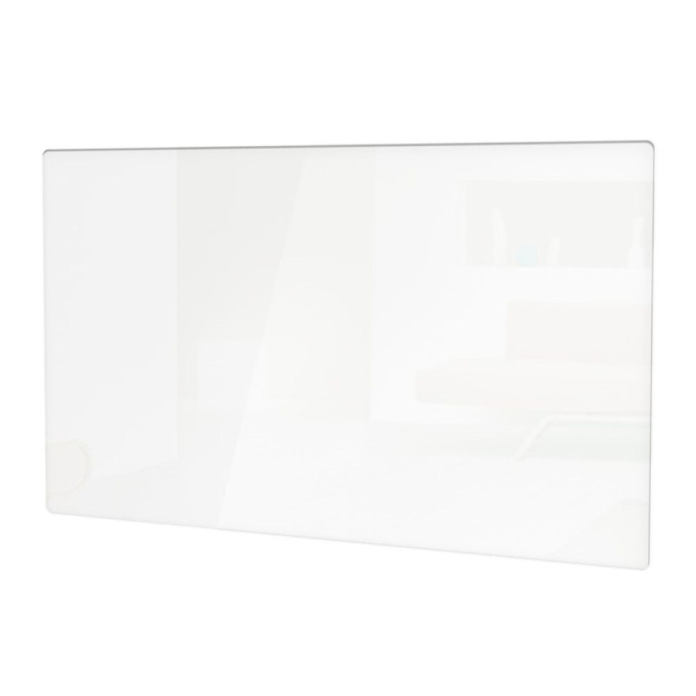 Lasipaneeli Nobö Top Clip On Glass Valkoinen 750 W