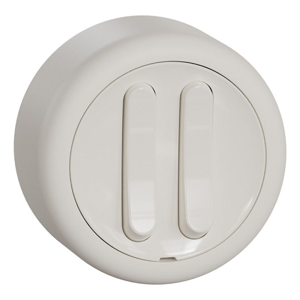 Pintakytkin Schneider Electric Renova 5 Jousiliitos Valkoinen