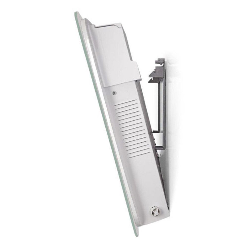 Lasilämmitin Termo ECO 600 W valkoinen 54 x 4,9 x 42,5 cm