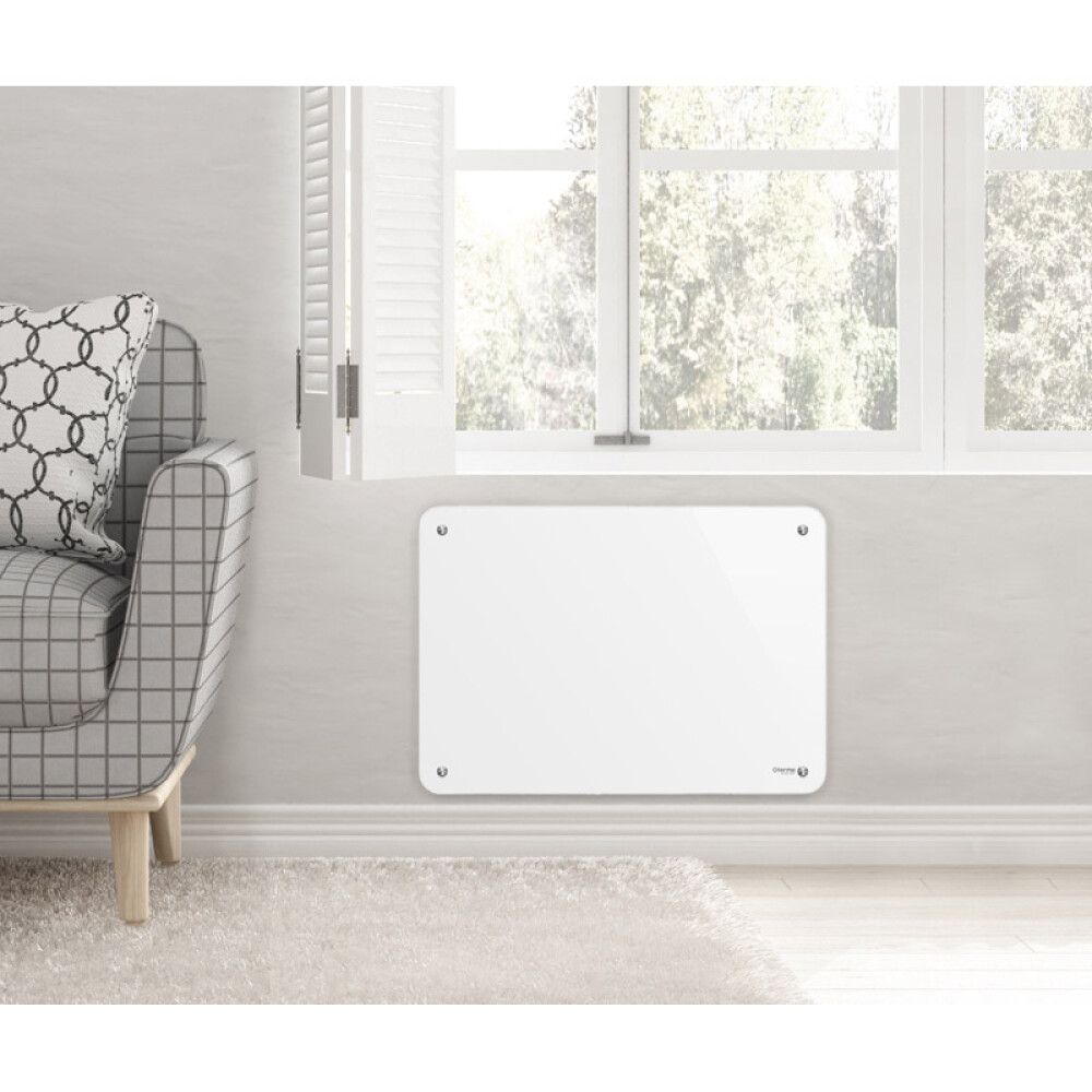 Lasilämmitin Termo ECO 800 W valkoinen 67 x 4,9 x 42,5 cm