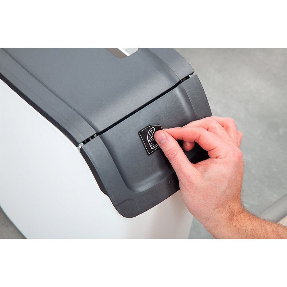 Kierrätysastia Sini Valkoinen/Harmaa 18 l