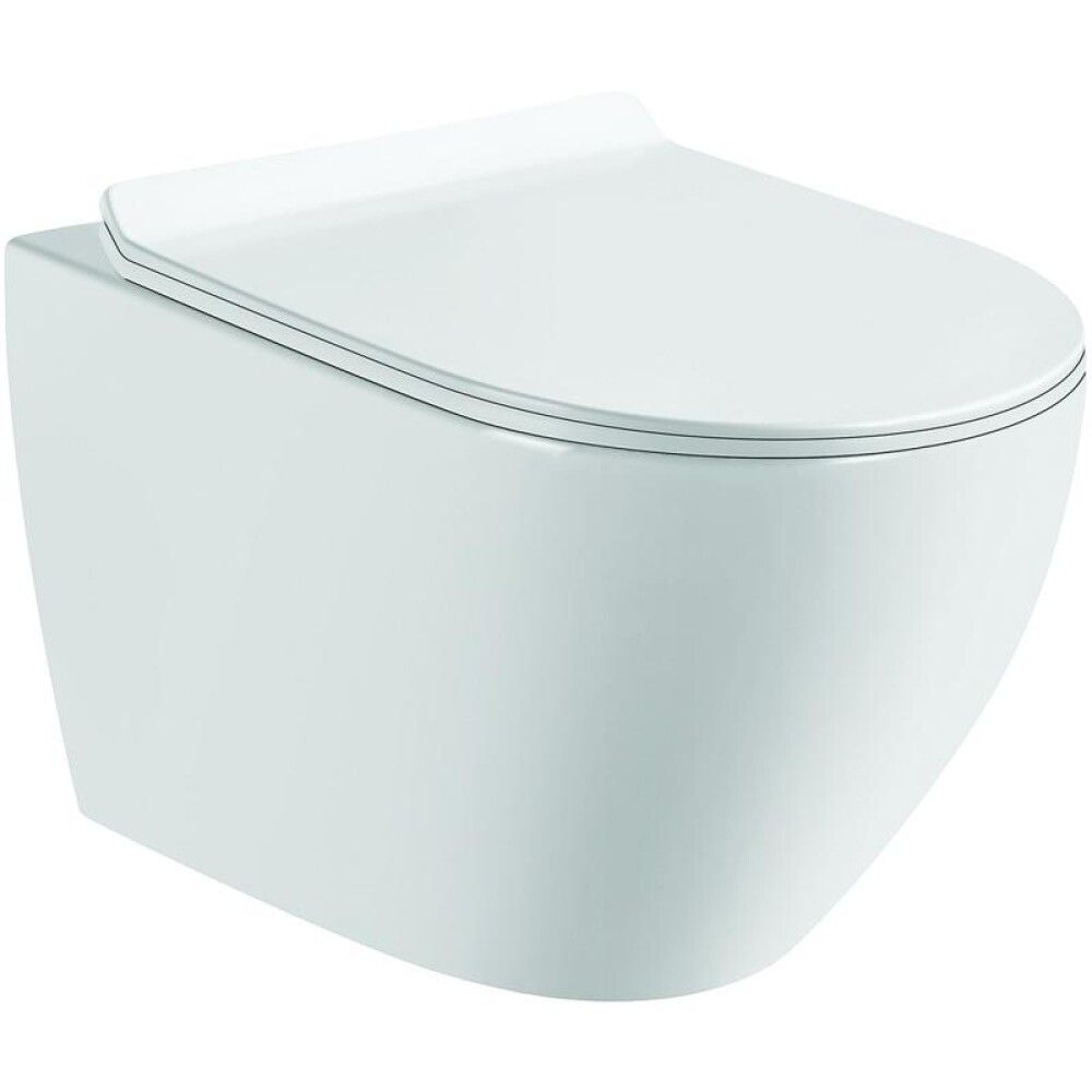 Seinä-WC Camargue Skärgård Växjö Valkoinen