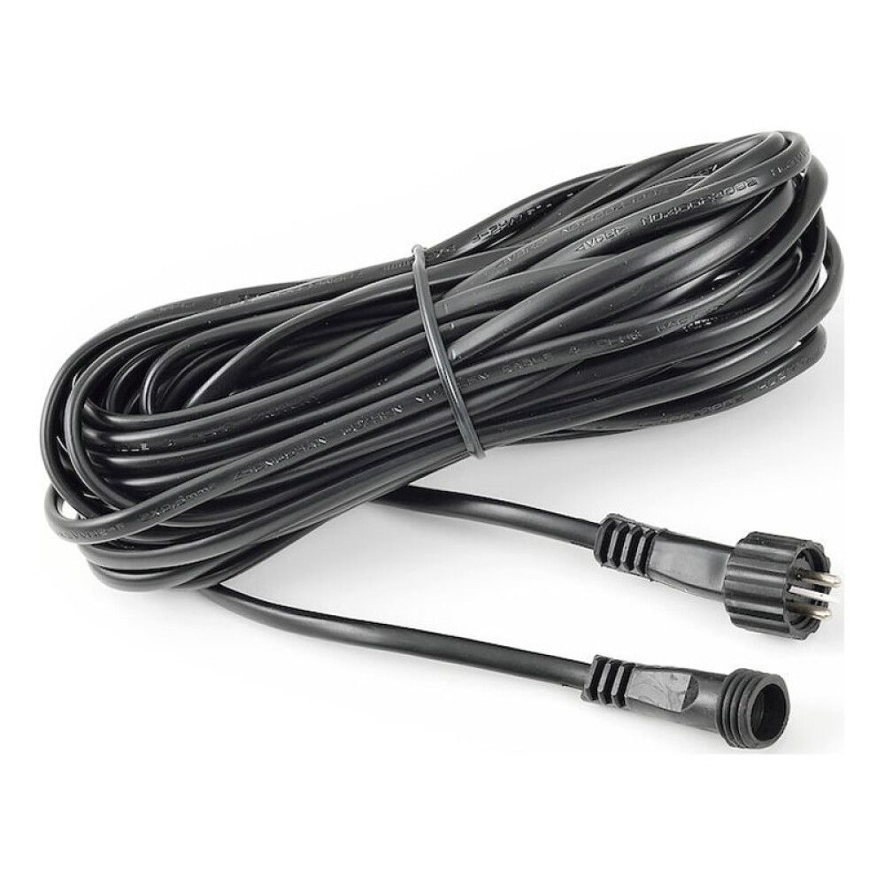 Jatkojohto Konstsmide musta 10 m IP44