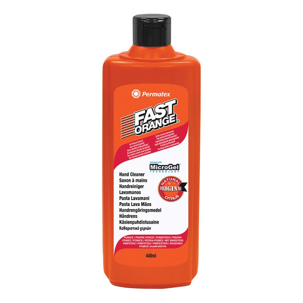 Käsienpuhdistusaine Permatex Fast Orange 440 ml