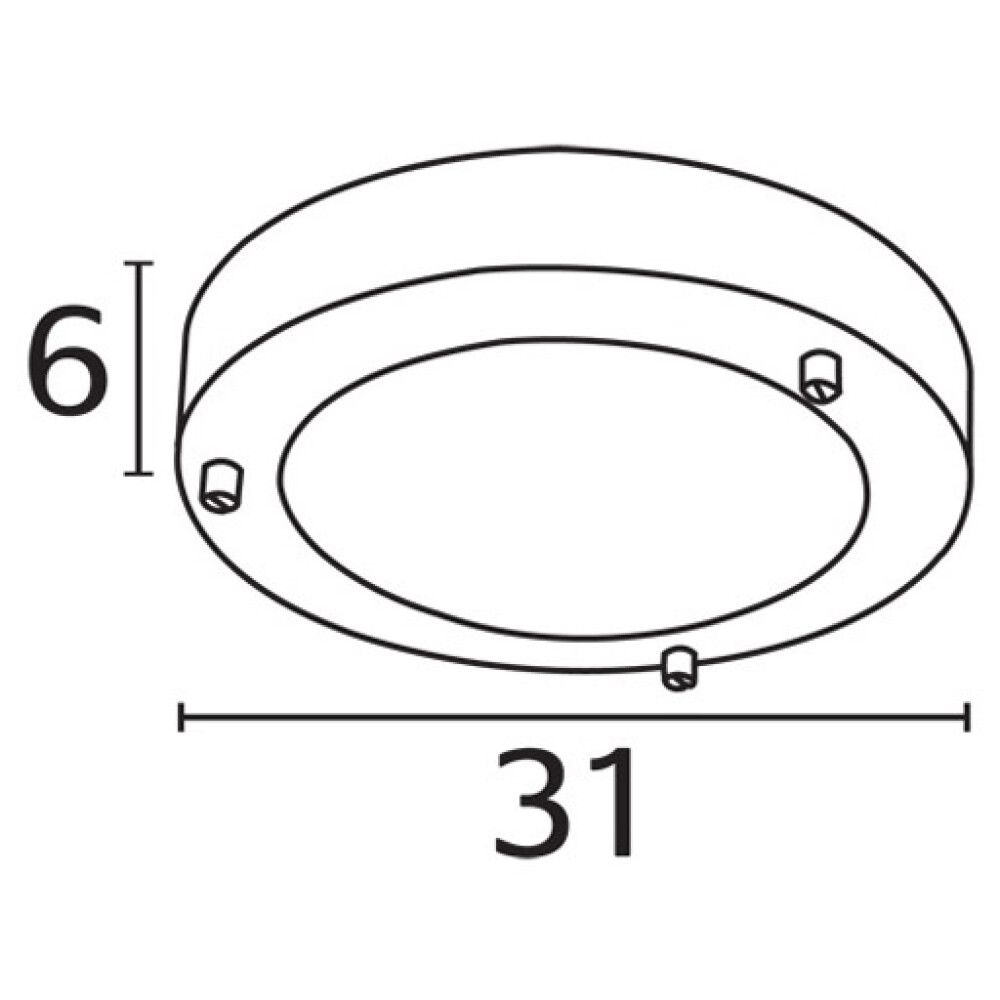 Plafondi Nordlux Ancona Maxi HT IP44