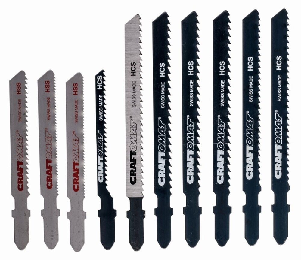 Pistosahanterä Craftomat Metallille 10-os