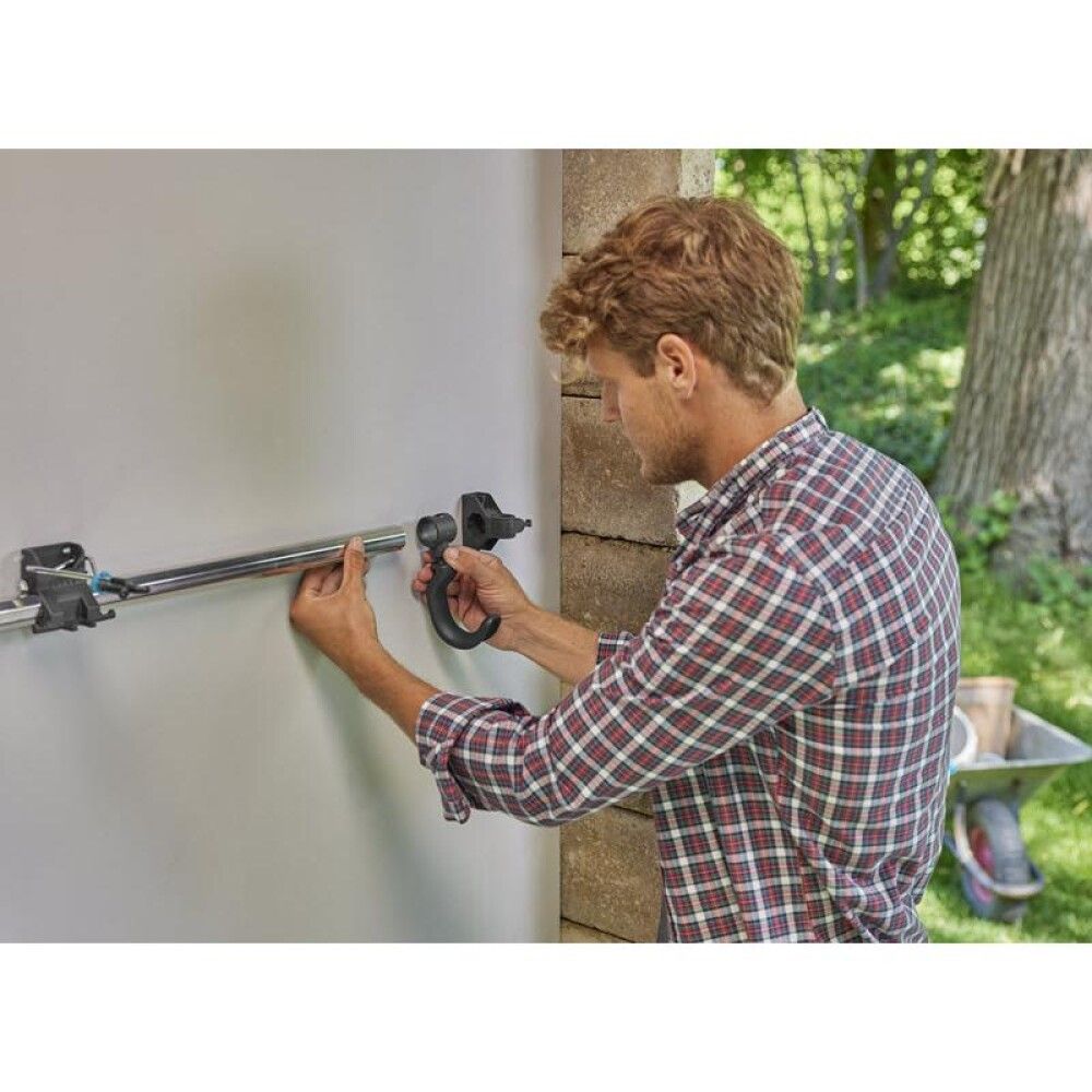 Pidike- ja koukkusetti Gardena Plus työkalutelineeseen