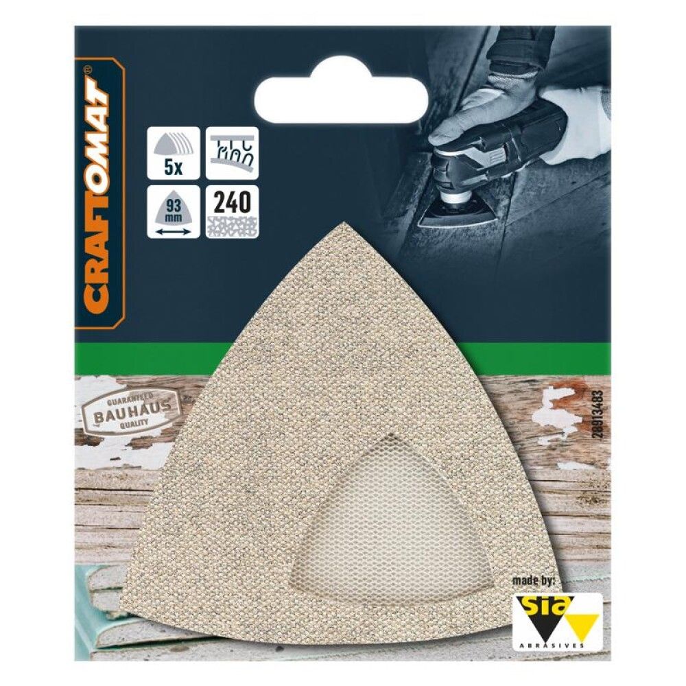 Hiomapaperi Craftomat K240 93x93 mm