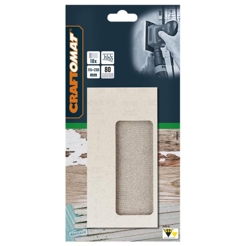 Hiomapaperi Craftomat 115 x 230 mm K80