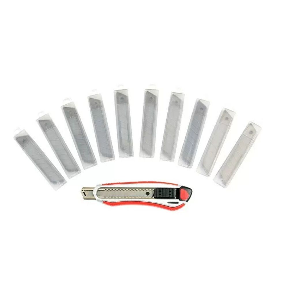 Katkoteräveitsi Wisent 101-osainen 18 mm