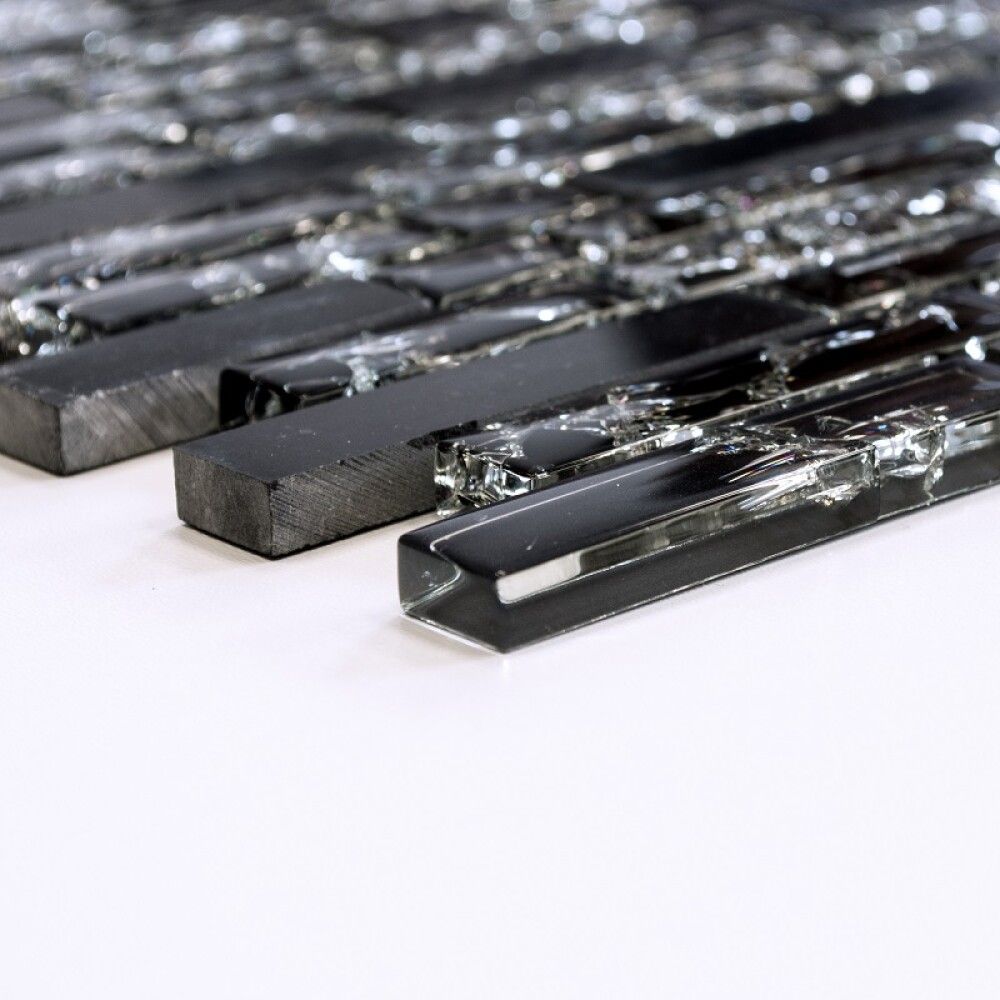 Mosaiikkilaatta XIC V1328 Musta 29,8 x 30,5 cm