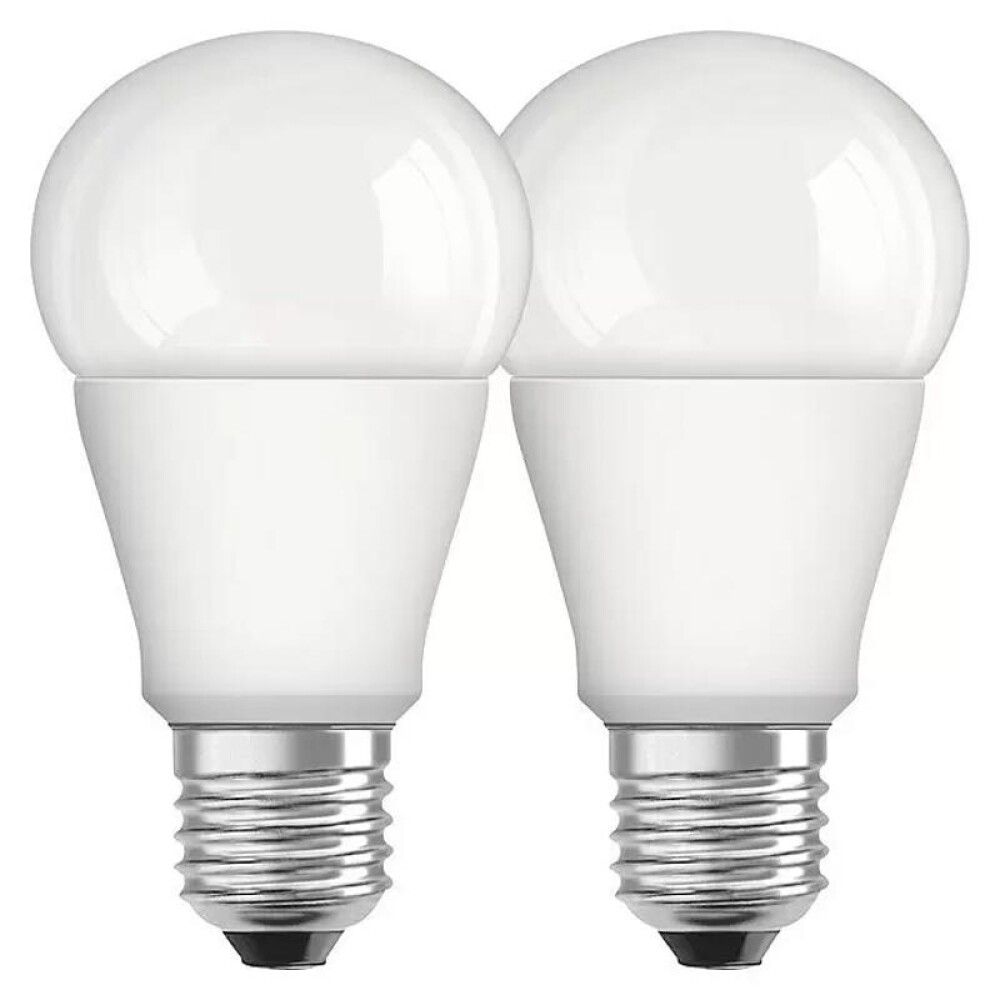 LED-lamppu Voltolux E27 8,5 W 2700 K 2 kpl
