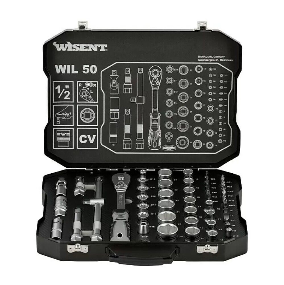 Hylsysarja Wisent 50-osainen