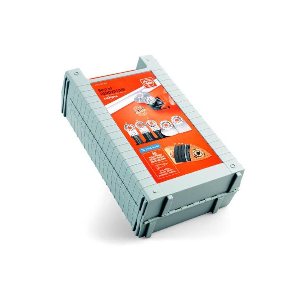 Teräsarja Fein Starlock Best of renovation 26 kpl