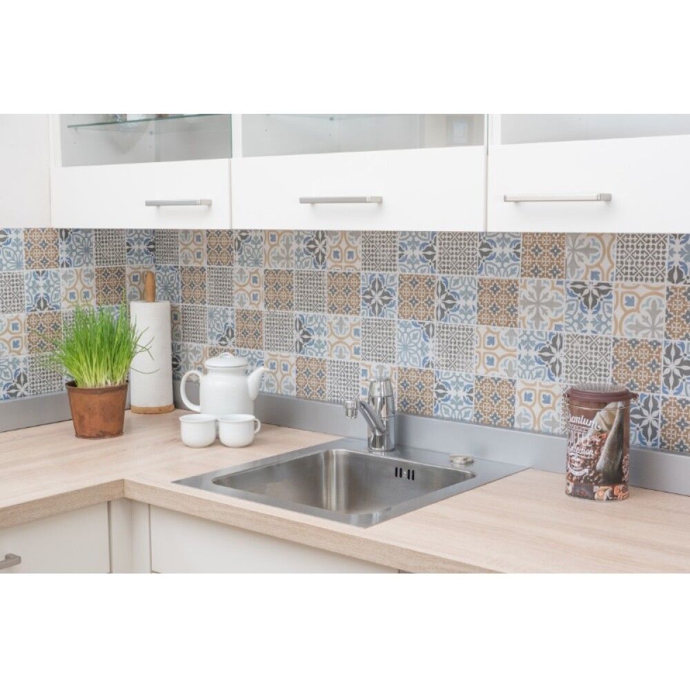 Mosaiikkilaatta Fliesen Quadrat Calssico Mix monivärinen 29,8 x 29,8 cm