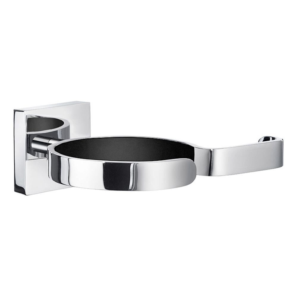 Hiustenkuivain- ja suoristusrautateline Smedbo House Kiillotettu Kromi