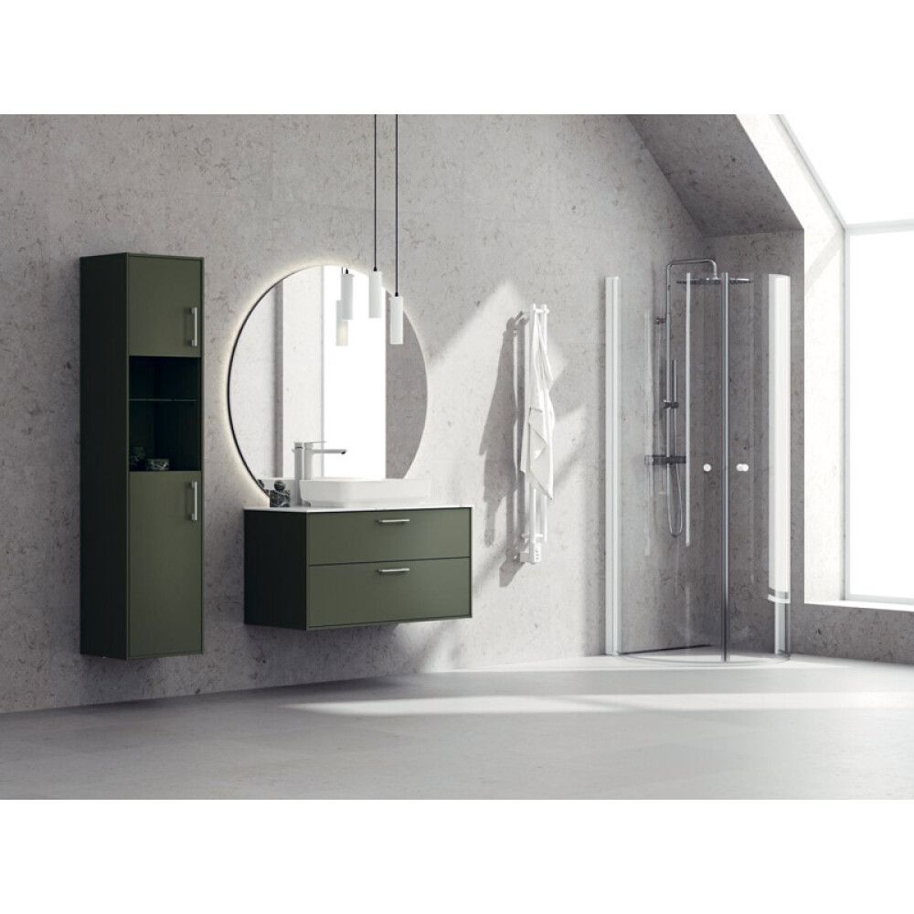 LED-valopeili Svedbergs Valje leikattu ympyrä 120 x 112 x 3,2 cm