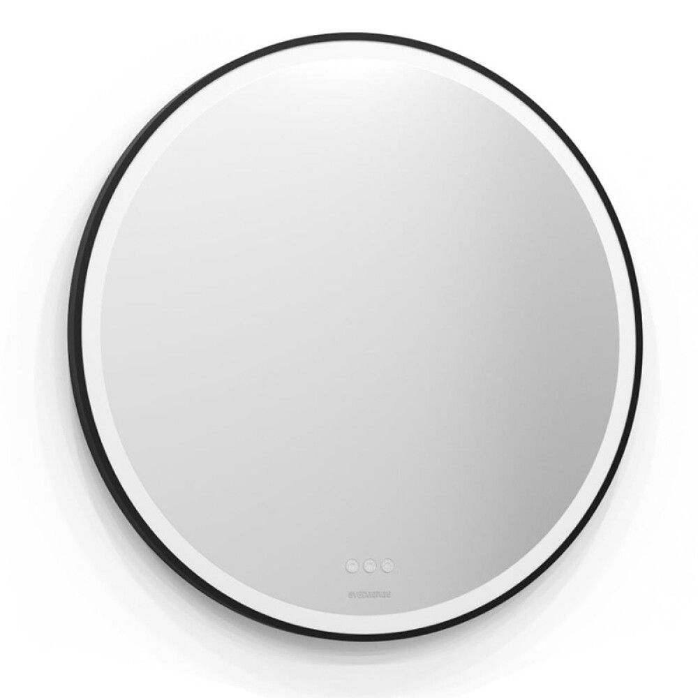 LED-valopeili Svedbergs Ista pyöreä musta