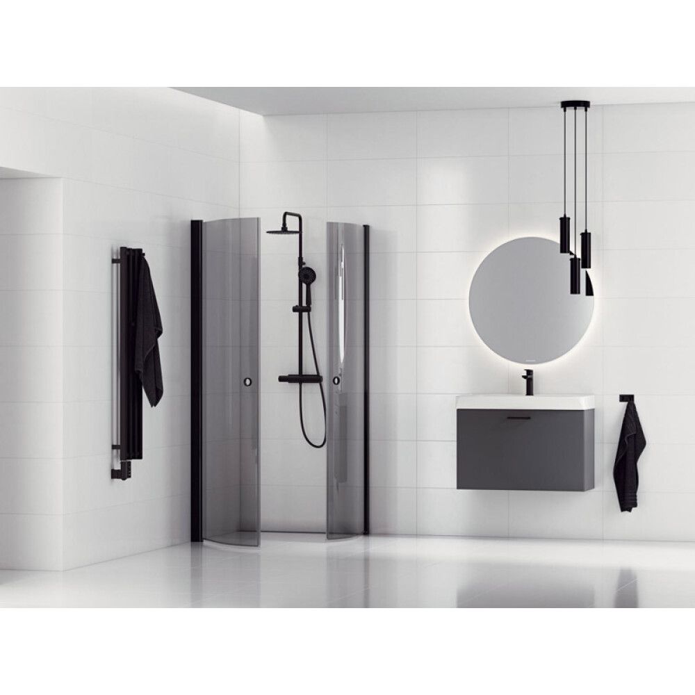 Riippuvalaisin Svedbergs Cylinder musta Ø 6 x 22 cm